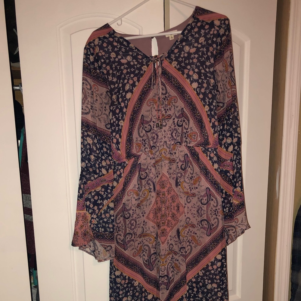 Long Patterned Dress